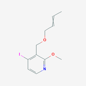 3-(But-2-enyloxymethyl)-4-iodo-2-methoxypyridine