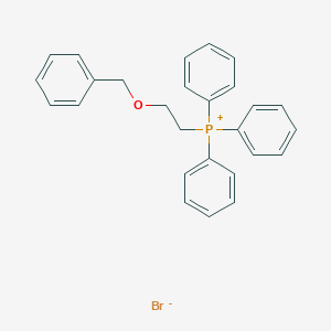 molecular formula C27H26BrOP B012811 (2-(Benzyloxy)ethyl)triphenylphosphonium bromide CAS No. 103535-06-4