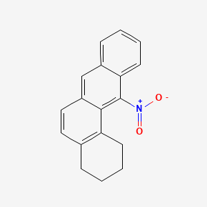 12-Nitro-1,2,3,4-tetrahydrobenz(a)anthracene