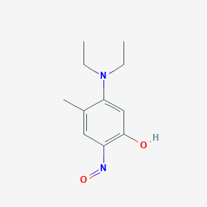 5-(Diethylamino)-4-methyl-2-nitrosophenol