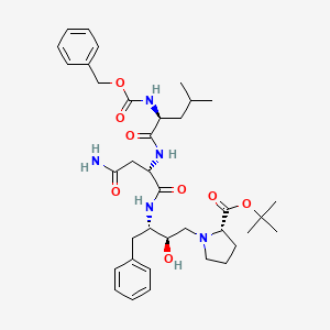 Benzyloxycarbonyl-LeuAsnPhe(hydroxyethyl)Proline-tertbutyl ester