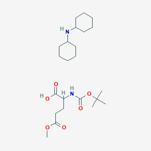 molecular formula C23H42N2O6 B12811070 Boc-D-Glu(OMe)-OHDCHA 