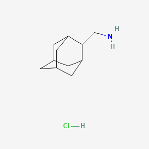 molecular formula C11H20ClN B1281108 (2-金刚烷基甲基)胺盐酸盐 CAS No. 79671-78-6