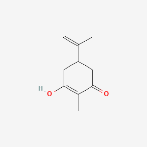 molecular formula C10H14O2 B12811094 6-Hydroxycarvone CAS No. 51200-86-3