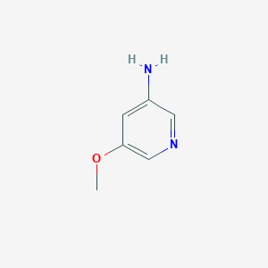 molecular formula C6H8N2O B1281112 5-甲氧基吡啶-3-胺 CAS No. 64436-92-6