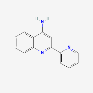 4-Quinolinamine, 2-(2-pyridinyl)-