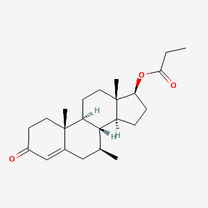 7beta-Methyltestosterone propionate