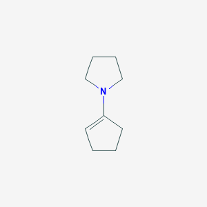 molecular formula C9H15N B128113 1-吡咯烷基-1-环戊烯 CAS No. 7148-07-4