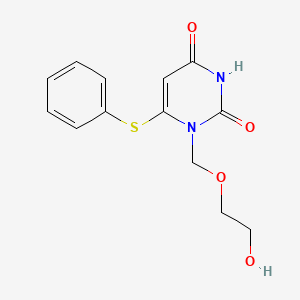 1-((2-Hydroxyethoxy)methyl)-6-(phenylthio)uracil