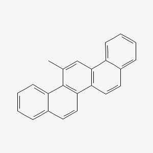 molecular formula C23H16 B12811304 13-Methylpicene CAS No. 30283-95-5