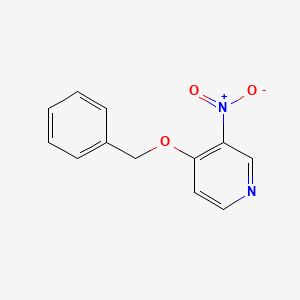 molecular formula C12H10N2O3 B1281132 4-(苄氧基)-3-硝基吡啶 CAS No. 80352-64-3