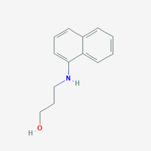 3-(Naphthalen-1-ylamino)propan-1-ol