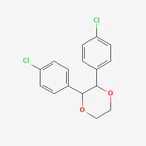 2,3-Bis(4-chlorophenyl)-1,4-dioxane