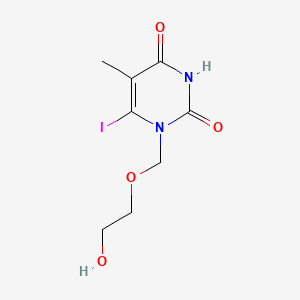 1-((2-Hydroxyethoxy)methyl)-6-iodo-thymine