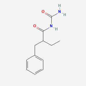 1-(alpha-Ethylhydrocinnamoyl)urea