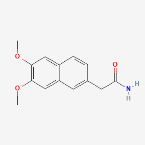 2-(6,7-Dimethoxy-2-naphthyl)acetamide