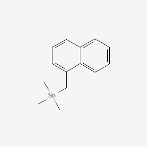 Stannane, trimethyl(1-naphthalenylmethyl)-