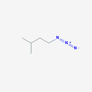 molecular formula C5H11N3 B1281170 1-Azido-3-methylbutane CAS No. 55210-77-0