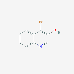 molecular formula C9H6BrNO B1281171 4-溴喹啉-3-醇 CAS No. 32435-61-3