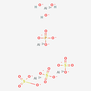 Tetraaluminum;trihydroxide;phosphate;trisulfate