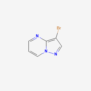 molecular formula C6H4BrN3 B1281175 3-Bromopyrazolo[1,5-a]pyrimidine CAS No. 55405-67-9