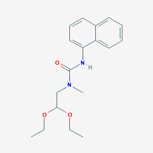 1-(2,2-Diethoxyethyl)-1-methyl-3-(1-naphthyl)urea