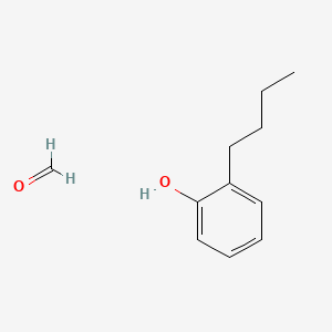 molecular formula C10H14O.CH2O<br>C11H16O2 B12811802 Einecs 294-145-9 CAS No. 91673-30-2