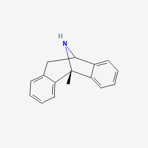 molecular formula C16H15N B12811853 Dizocilpine free base 