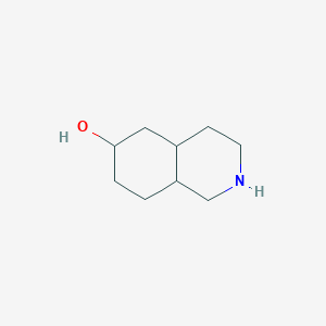 molecular formula C9H17NO B1281191 Decahydroisoquinolin-6-ol CAS No. 725228-44-4