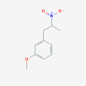 molecular formula C10H13NO3 B12811941 Anisole, m-(2-nitropropyl)- CAS No. 29865-53-0