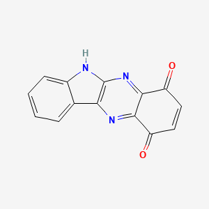 1H-Indolo(2,3-b)quinoxaline-1,4(6H)-dione