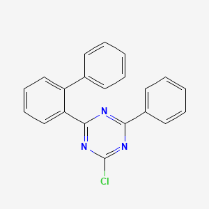 2-[1,1'-Biphenyl]-2-yl-4-chloro-6-phenyl-1,3,5-triazine