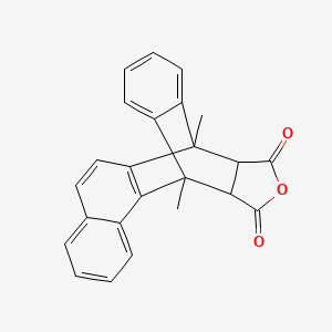 1,12-Dimethyl-21-oxahexacyclo[10.6.5.02,11.03,8.013,18.019,23]tricosa-2(11),3,5,7,9,13,15,17-octaene-20,22-dione