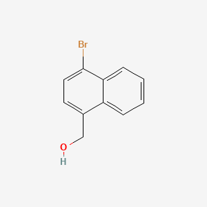 molecular formula C11H9BrO B1281211 (4-Bromonaphthalen-1-yl)methanol CAS No. 56052-26-7