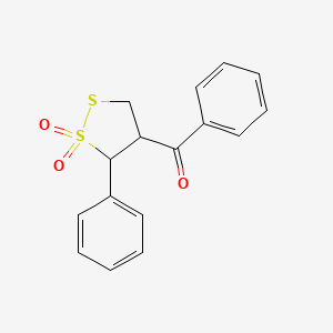 Methanone, (1,1-dioxido-5-phenyl-1,2-dithiolan-4-yl)phenyl-