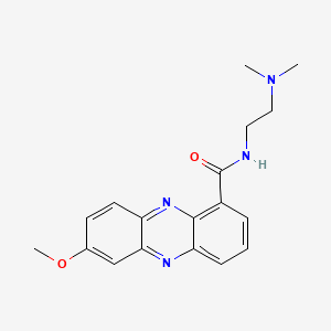 N-(2-(Dimethylamino)ethyl)-7-methoxy-1-phenazinecarboxamide