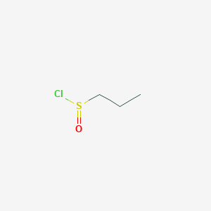 molecular formula C3H7ClOS B1281219 Propane-1-sulfinyl chloride CAS No. 23267-68-7