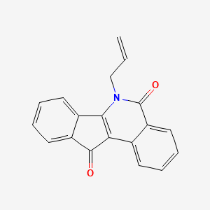 6-Allyl-5H-indeno(1,2-c)isoquinoline-5,11(6H)-dione