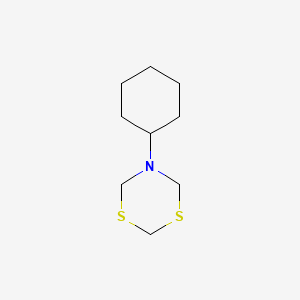 5-Cyclohexyl-1,3,5-dithiazinane