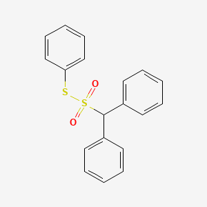 S-Phenyl diphenylmethanesulfonothioate