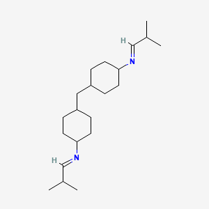 Cyclohexanamine, 4,4'-methylenebis(N-(2-methylpropylidene)-