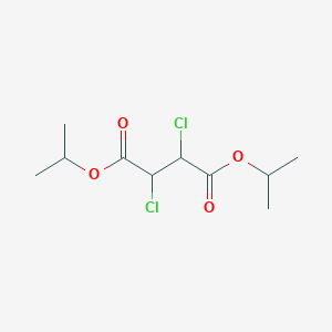 molecular formula C10H16Cl2O4 B12812350 Dipropan-2-yl 2,3-dichlorobutanedioate CAS No. 62243-27-0