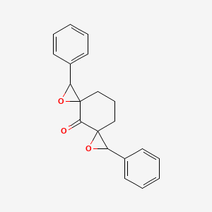 2,7-Diphenyl-1,6-dioxadispiro(2.1.2.3)decan-4-one