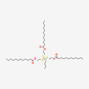 (Butylstannylidyne)tris(thioethylene) trilaurate