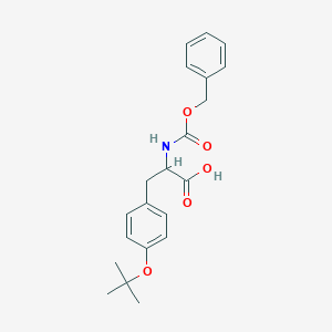 molecular formula C21H25NO5 B12812569 Z-O-tert-butyl-L-tyrosine 