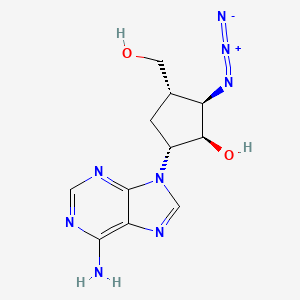 Carbocyclic-3'-azido-3'-deoxy-adenosine