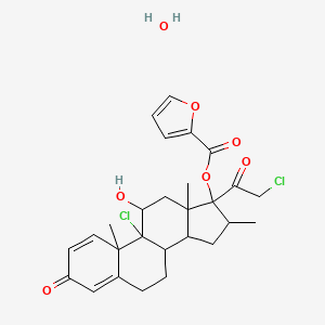 (11|A,16|A)-9,21-Dichloro-17-[(2-furanylcarbonyl)oxy]-11-hydroxy-16-methylpregna-1,4-diene-3,20-dione