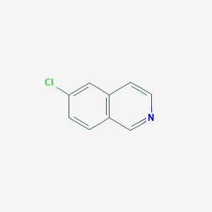 molecular formula C9H6ClN B1281262 6-氯异喹啉 CAS No. 62882-02-4