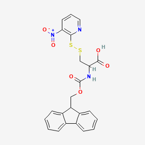 N-(((9H-fluoren-9-yl)methoxy)carbonyl)-S-((3-nitropyridin-2-yl)thio)cysteine