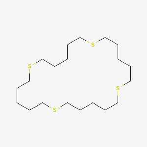 1,7,13,19-Tetrathiacyclotetracosane